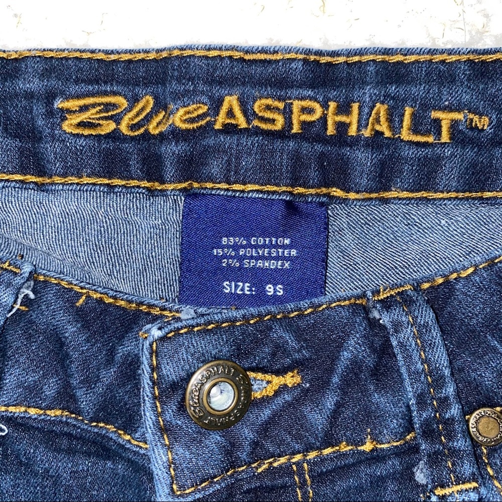 Blue Asphalt Skinny Jeans - Picture 7 of 8